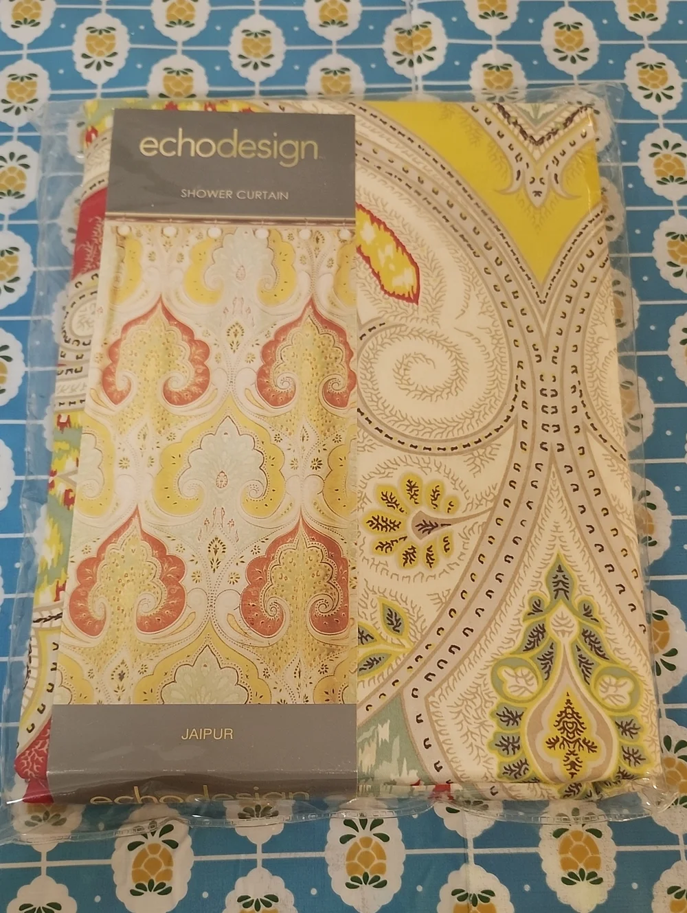 Echo Jaipur Shower Curtain Boho Cotton 72x72